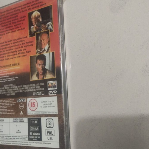 Nowhere to Run DVD used, foreign cinema with Greek subtitles