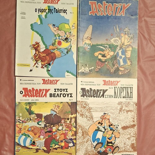 Asterix with Blue Spines Complete Series 30 Issues used