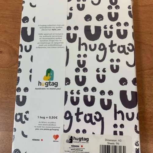 Notepad new with ribbon bookmark in original packaging