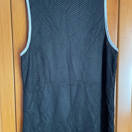 Women's sleeveless top used, size S/M, cotton, black and gray