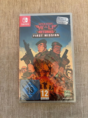 Operation Wolf Returns FM Nintendo Switch sealed new