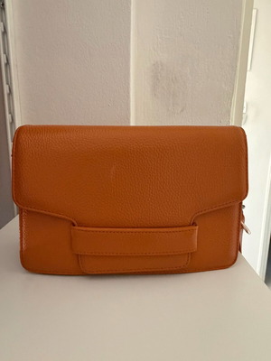 Τσάντα Elena Athanasiou χιαστί μεταχειρισμένη, πορτοκαλί