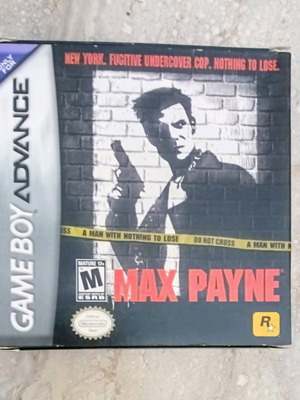Game Boy Advance Max Payne σαν καινούργιο, κομπλέ
