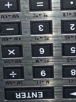 Collectible calculator like new with many features