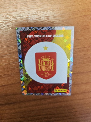 Panini αυτοκόλλητο Spain καινούργιο