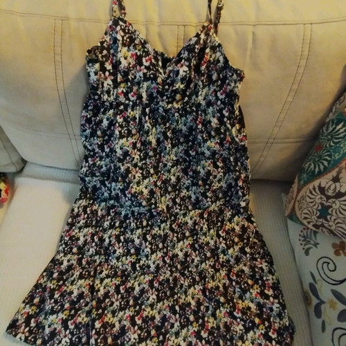 H&M Floral Cotton Dress Like New, Multicolor, Size S