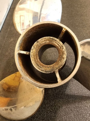 Propeller like new without inner hub