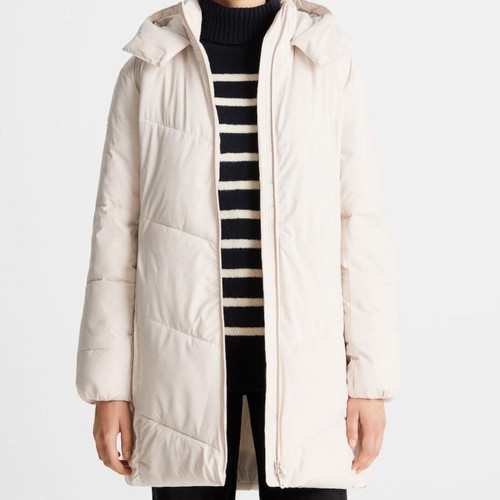 Μπουφάν Oysho Primaloft off-white σαν καινούργιο, λεπτό puffer