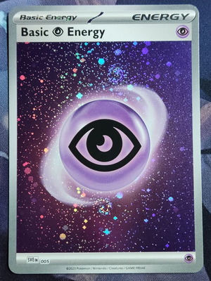 Basic Psychic Energy Galaxy Holo Pokemon near mint