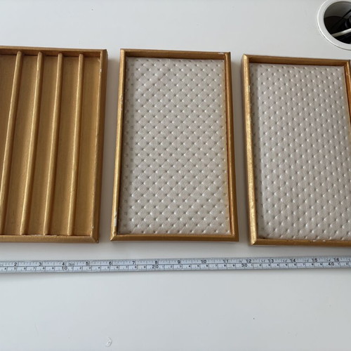 Jewelry display trays set of 3 used