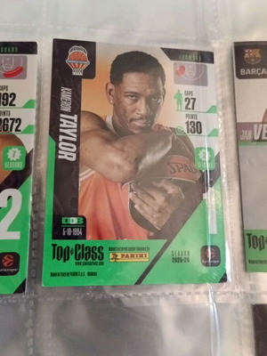 Panini Top Class συλλεκτική κάρτα μπάσκετ Kameron Taylor, σεζόν 2025-26