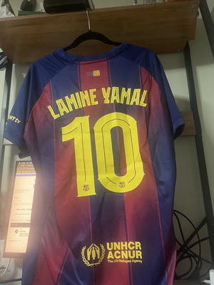 Lamine Yamal Barcelona Jersey new, authentic Nike