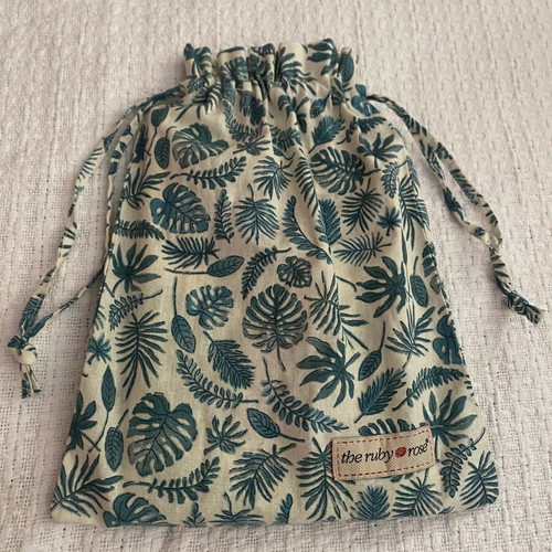 Book case like new, multipurpose fabric pouch