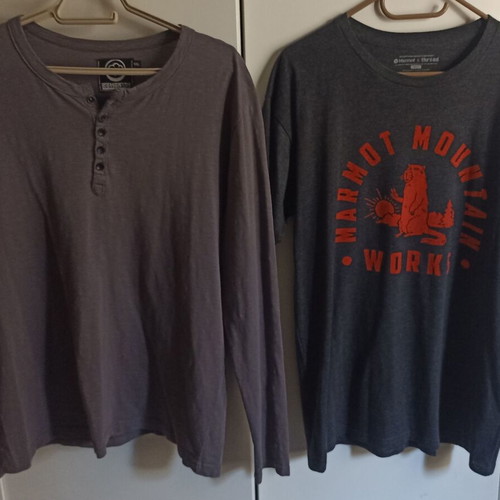 Battery, Marmot, Cotton4all blouses like new, sizes L, XL, XXL