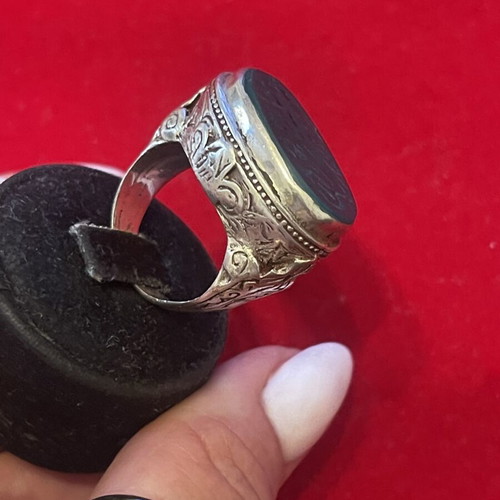 Sterling Silver Ring used, size 58