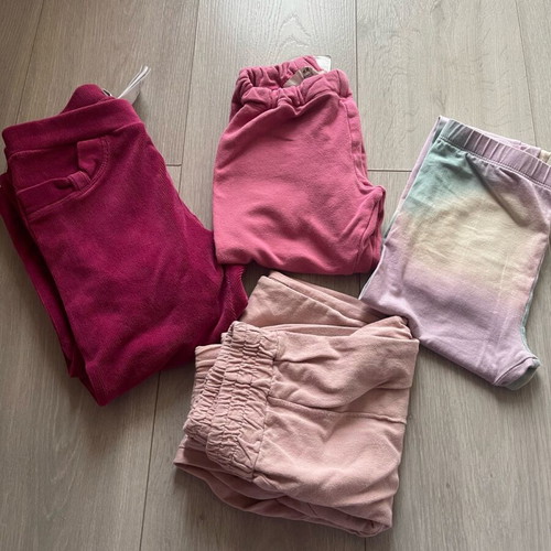 Children's leggings used, pack of 4, 8-9 years multicolored