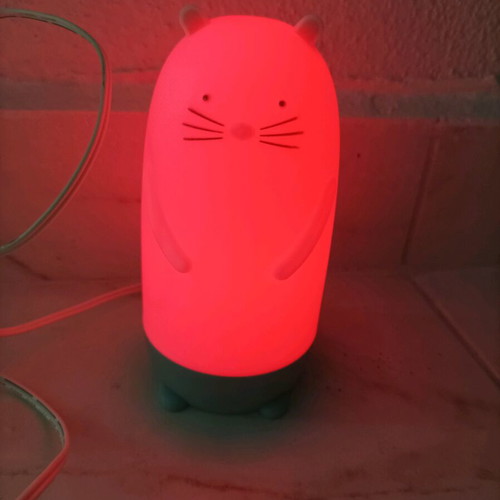Children's lamp like new, color changing