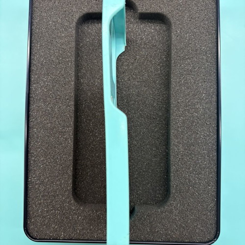 Riva case for iPhone 15 Pro Max used, acquamarina color