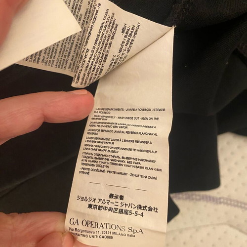Φούτερ με κουκούλα Armani Collezioni μαύρο σαν καινούργιο, μέγεθος L
