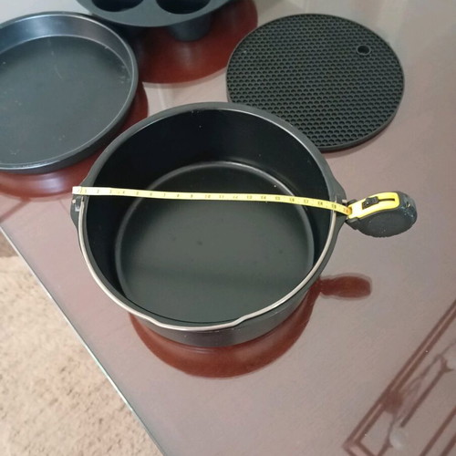 Air Fryer Accessories with Two Trays and Silicone Mold