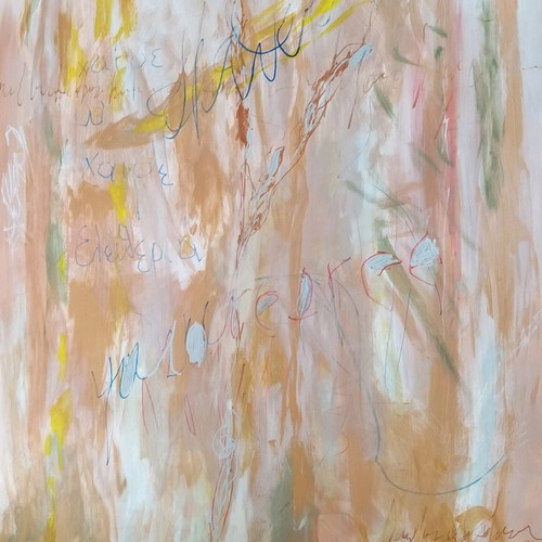 You Are Free II Abstract Large Painting New, Ready to Hang