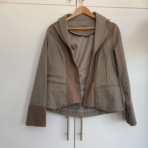 Vintage beige and brown jacket like new, spring autumn
