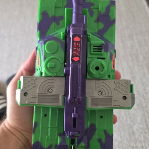 Transformer Megatron G2 green tank figure Hasbro 1992 vintage
