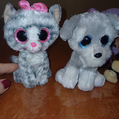 Beanie Boos plush dolls like new