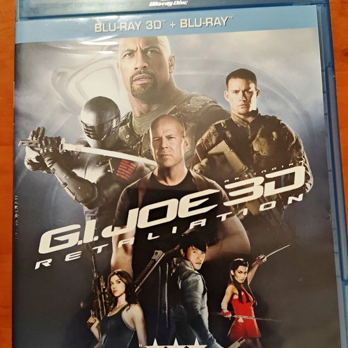 G.I. Joe Blu-ray 3D & 2D like new with Greek subtitles