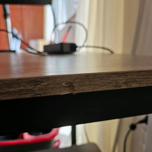 Dining table with benches like new, 110x70x75 cm