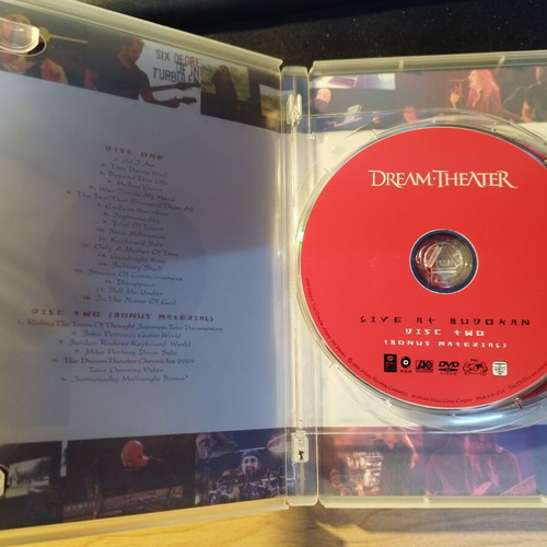 Dream Theater Live at Budokan DVD like new