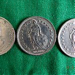  Ελβετικό φράγκο (1968, 1969, 1977)