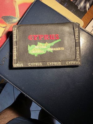 Wallet Cyprus used, many pockets