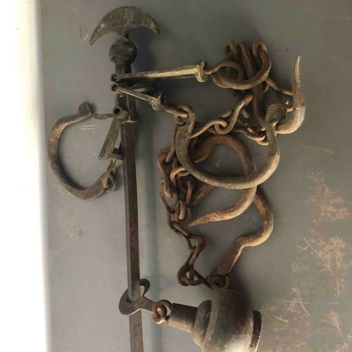 Satiri or Kantari scale 1936, 100 okades rare antique