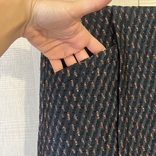 Mini skirt Loft like new, winter, size medium, blue