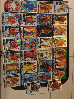 Euro cards pack with 40 simple, 32 special and 3 ultimate