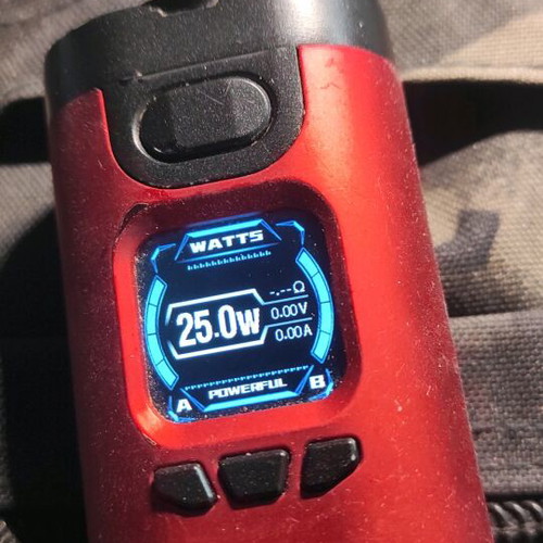 HCIGAR 235Watt κόκκινο μαύρο σαν καινούργιο