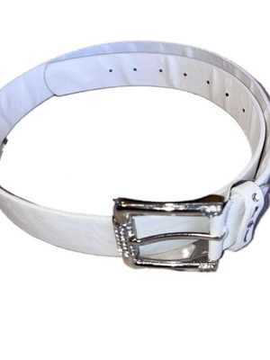 Y2K white belt like new