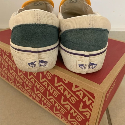 Vans pink slip ons used, size 36