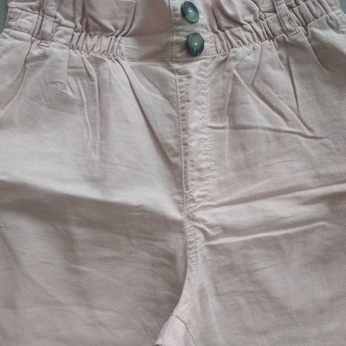 Pink Terranova high-waisted pants like new, linen type, size S