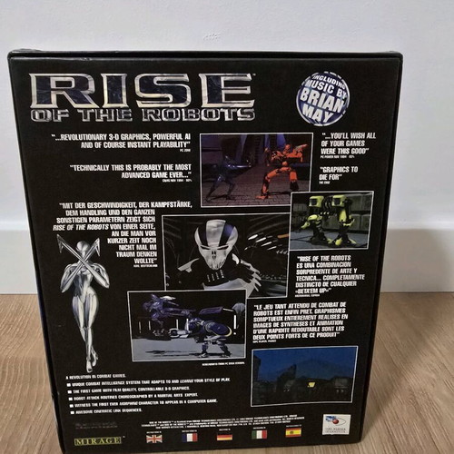 Rise of the Robots PC CD Big Box used