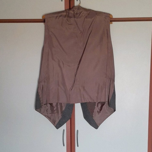 Wool blazer Abrand Jeans gray and brown like new size 54