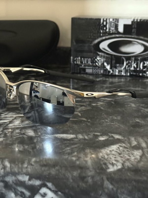 Oakley Wire Tap 2.0 sunglasses like new, black and silver