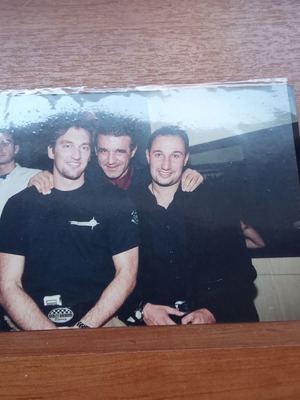 Журналистическа снимка DJ Василис Цилихристос Mercedes от 1990-те употребявана