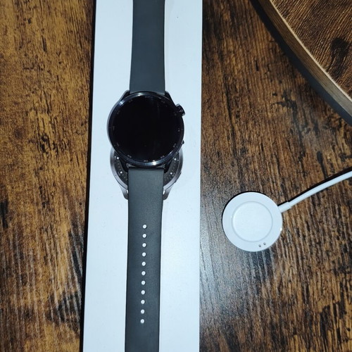 Xiaomi Watch S5 smartwatch with charger and box