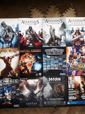 Collectible PS3 booklets and leaflets like new