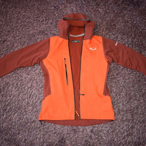 Salewa Committed Durastretch men's jacket size S like new, red