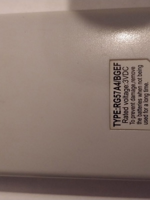 Inventor air conditioner remote control