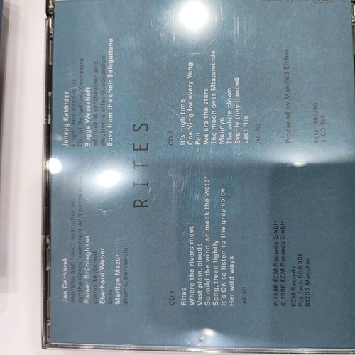 Jan Garbarek Rites 2CDs in good condition
