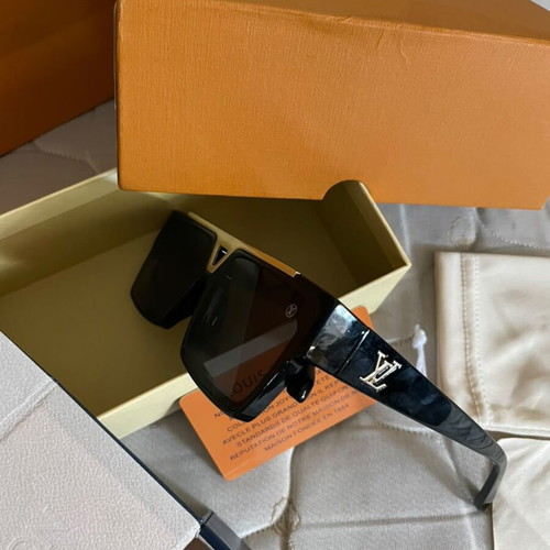 Louis Vuitton sunglasses, elegant black design